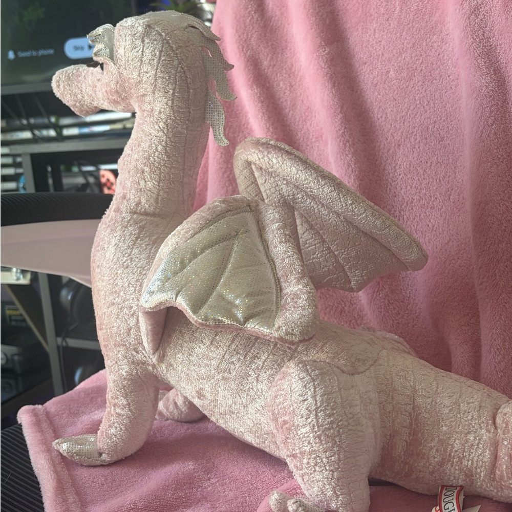 Rare Douglas pink dragon light up / sounds “Shreya” - Picture 3 of 4